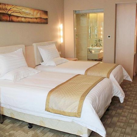De Sheng Hotel Apartment-Guangzhou Shipai ภายนอก รูปภาพ