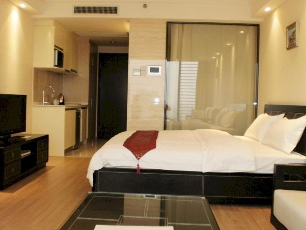 De Sheng Hotel Apartment-Guangzhou Shipai ภายนอก รูปภาพ