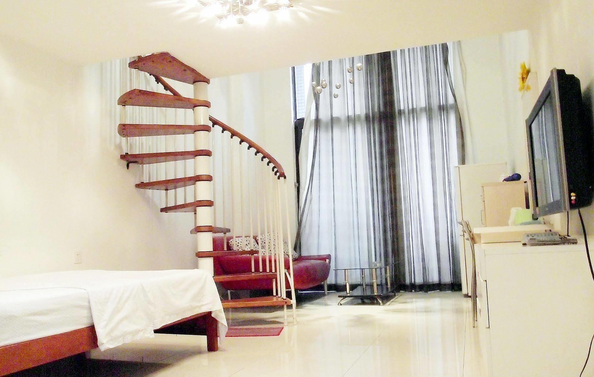 De Sheng Hotel Apartment-Guangzhou Shipai ภายนอก รูปภาพ